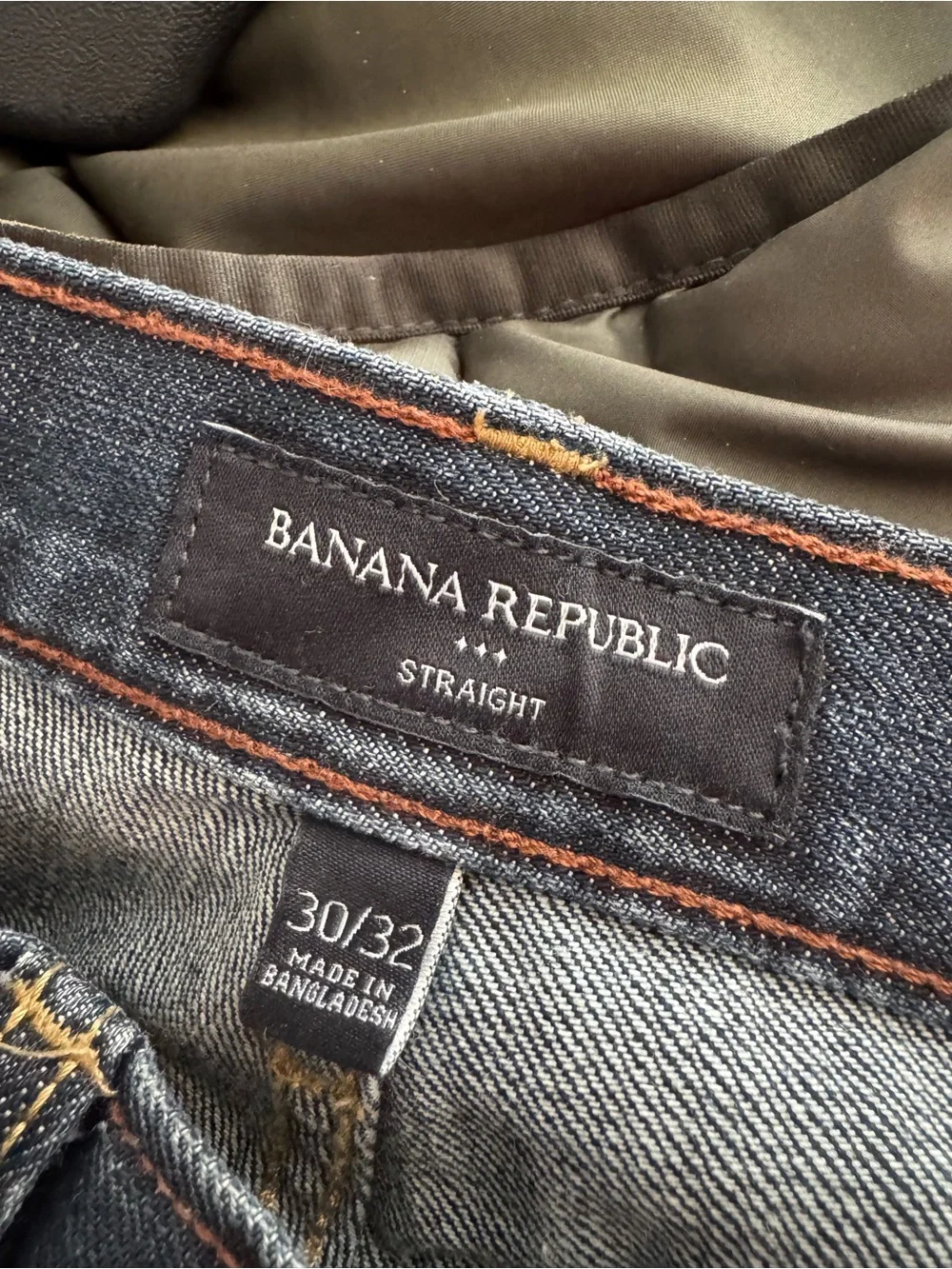 Banana Republic Straight Leg Blue Jeans size 30/32